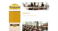 Desktop Screenshot of lespresso-nienburg.com