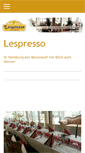 Mobile Screenshot of lespresso-nienburg.com